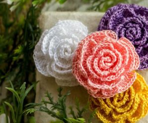 Flor de Crochê: Passo a Passo e Inspiração em 2019